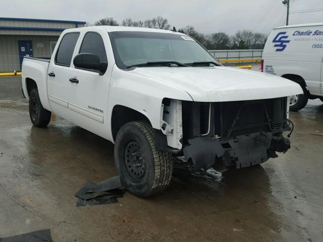 3GCRCREA1AG251031 - 2010 CHEVROLET SILVERADO WHITE photo 1