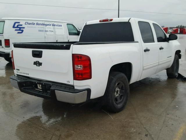 3GCRCREA1AG251031 - 2010 CHEVROLET SILVERADO WHITE photo 4