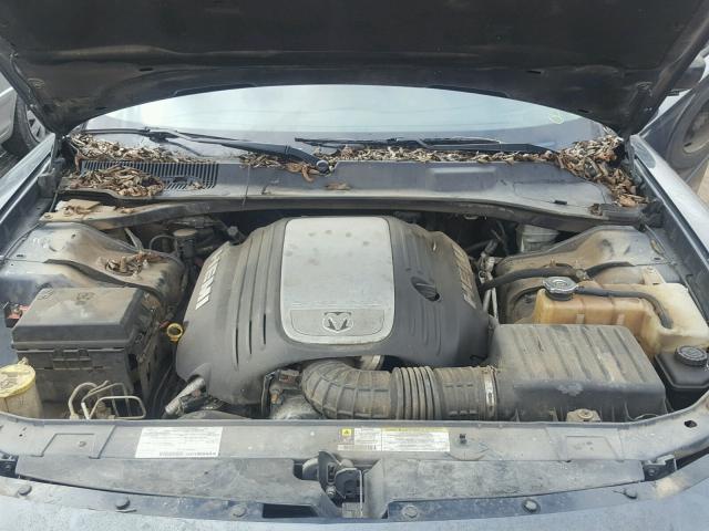 2B3KA53H58H236821 - 2008 DODGE CHARGER R/ GRAY photo 7