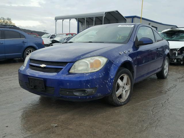 1G1AL15F167842580 - 2006 CHEVROLET COBALT LT BLUE photo 2