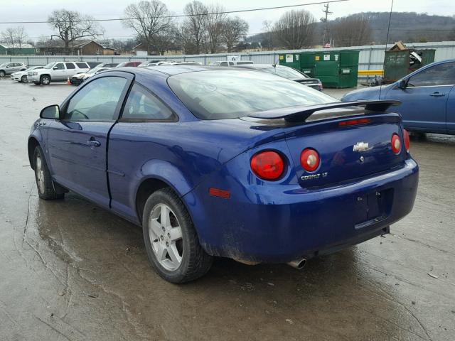 1G1AL15F167842580 - 2006 CHEVROLET COBALT LT BLUE photo 3