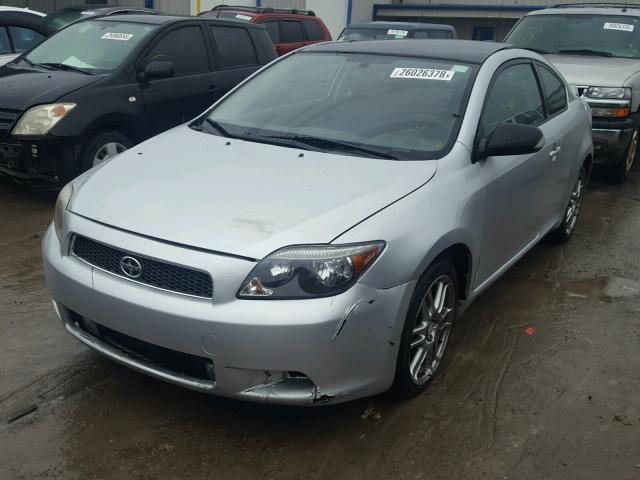 JTKDE177060114643 - 2006 TOYOTA SCION TC SILVER photo 2