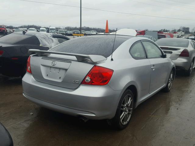 JTKDE177060114643 - 2006 TOYOTA SCION TC 银色 照片 4