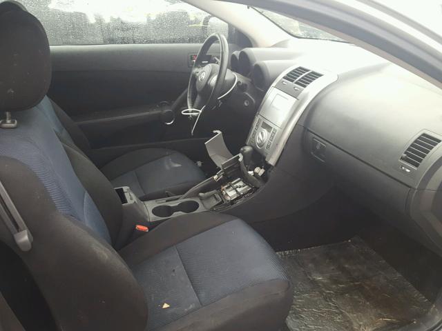 JTKDE177060114643 - 2006 TOYOTA SCION TC 银色 照片 5