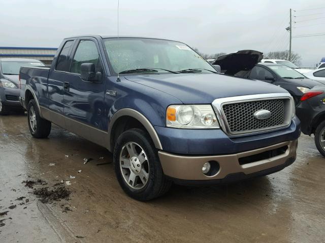 1FTPX12V16NB17123 - 2006 FORD F150 BLUE photo 1