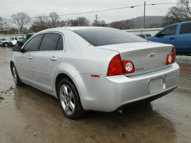 1G1ZH57B69F165266 - 2009 CHEVROLET MALIBU 1LT SILVER photo 3