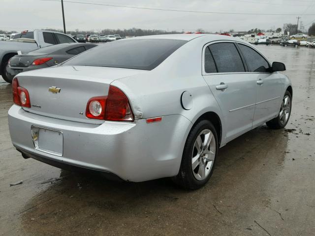 1G1ZH57B69F165266 - 2009 CHEVROLET MALIBU 1LT 银色 照片 4