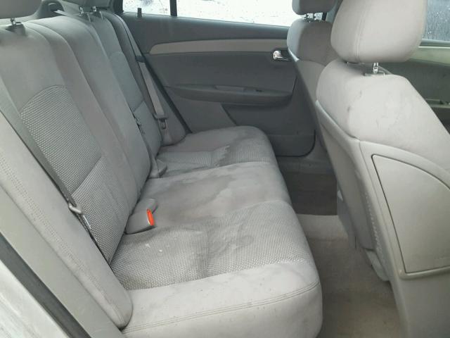 1G1ZH57B69F165266 - 2009 CHEVROLET MALIBU 1LT 银色 照片 6