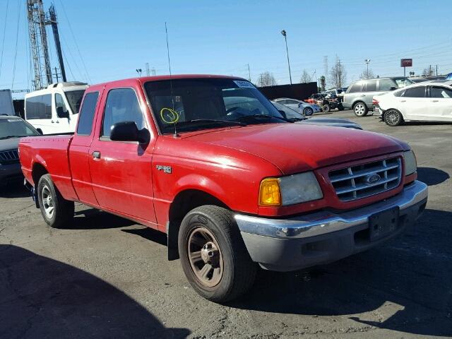 1FTYR14U82PA39537 - 2002 FORD RANGER SUP RED photo 1