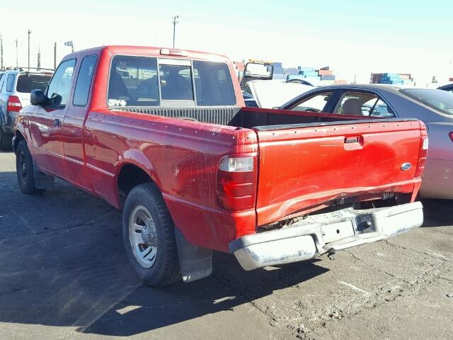 1FTYR14U82PA39537 - 2002 FORD RANGER SUP RED photo 3