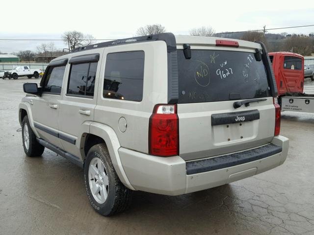 1J8HH48K87C599627 - 2007 JEEP COMMANDER ვერცხლისფერი ფოტო 3