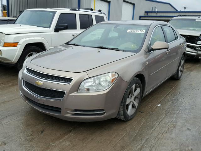 1G1ZJ57B98F229447 - 2008 CHEVROLET MALIBU 2LT BEIGE photo 2