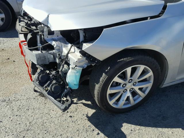 1G11H5SA2DF289698 - 2013 CHEVROLET MALIBU LTZ 银色 照片 9