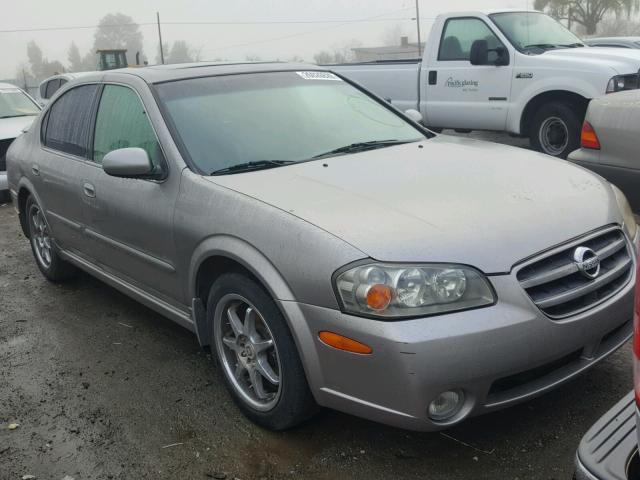 JN1DA31A03T408981 - 2003 NISSAN MAXIMA GLE GRAY photo 1