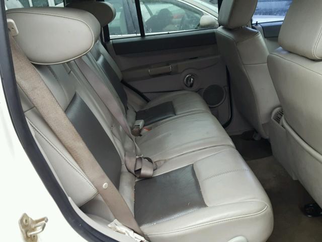1J8HH58P27C622546 - 2007 JEEP COMMANDER თეთრი ფოტო 6