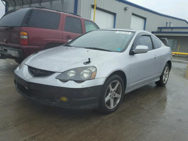 JH4DC53023C000830 - 2003 ACURA RSX TYPE-S SILVER photo 2