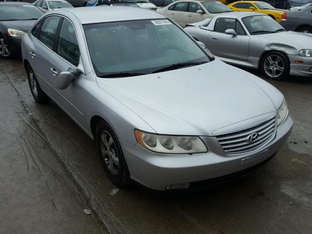 KMHFC46F67A184395 - 2007 HYUNDAI AZERA SE SILVER photo 1