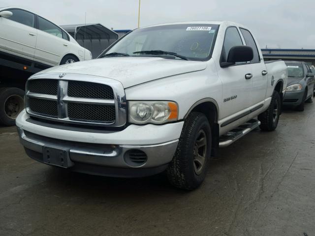 3D7HA18N82G130473 - 2002 DODGE RAM 1500 WHITE photo 2