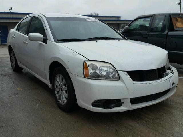 4A32B2FF3CE011363 - 2012 MITSUBISHI GALANT FE WHITE photo 1