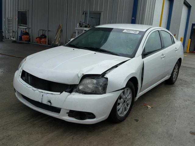 4A32B2FF3CE011363 - 2012 MITSUBISHI GALANT FE WHITE photo 2