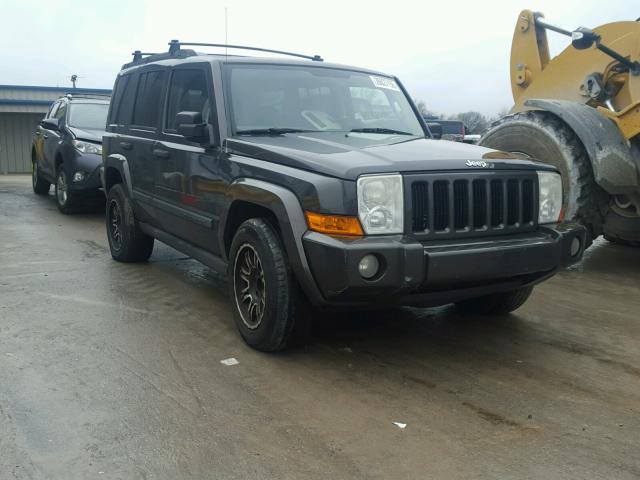 1J8HG48N16C221385 - 2006 JEEP COMMANDER ყავისფერი ფოტო 1
