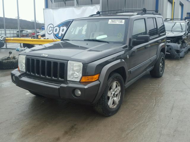 1J8HG48N16C221385 - 2006 JEEP COMMANDER ყავისფერი ფოტო 2