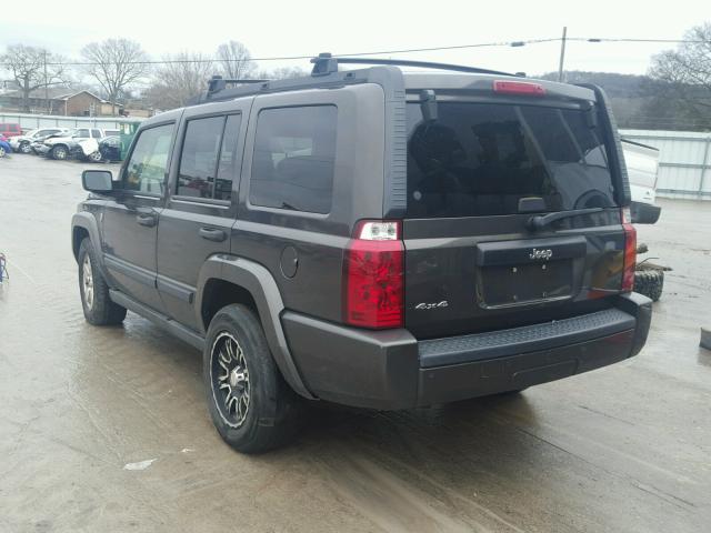 1J8HG48N16C221385 - 2006 JEEP COMMANDER ყავისფერი ფოტო 3