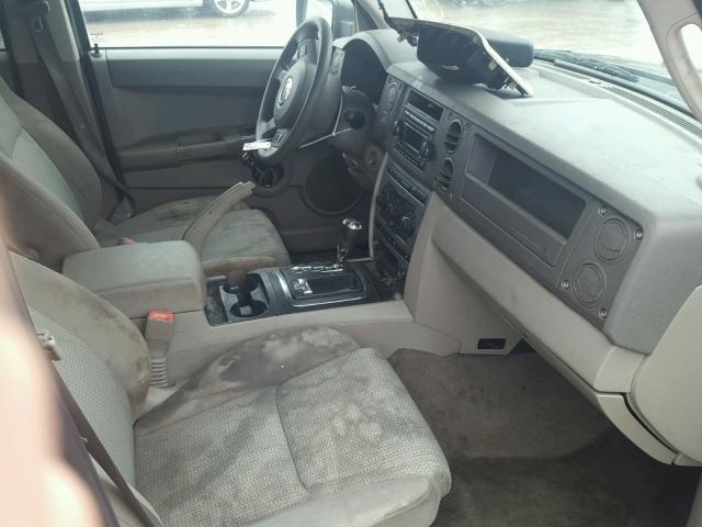1J8HG48N16C221385 - 2006 JEEP COMMANDER ყავისფერი ფოტო 5
