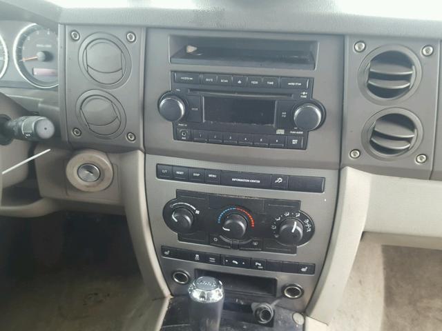 1J8HG48N16C221385 - 2006 JEEP COMMANDER ყავისფერი ფოტო 9