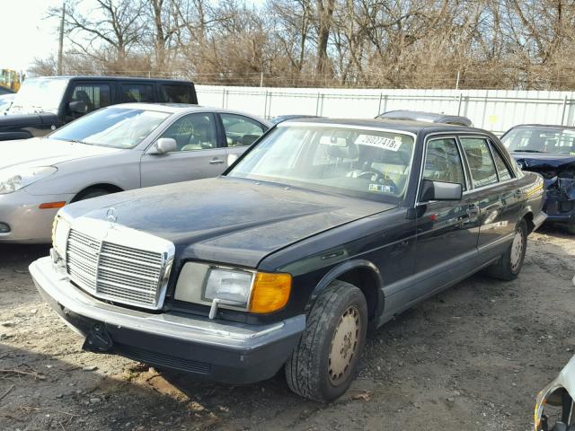 WDBCA39E4LA526199 - 1990 MERCEDES-BENZ 560 SEL BLACK photo 2