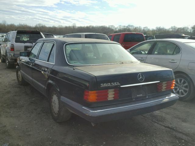 WDBCA39E4LA526199 - 1990 MERCEDES-BENZ 560 SEL BLACK photo 3