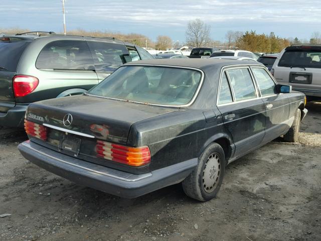 WDBCA39E4LA526199 - 1990 MERCEDES-BENZ 560 SEL BLACK photo 4