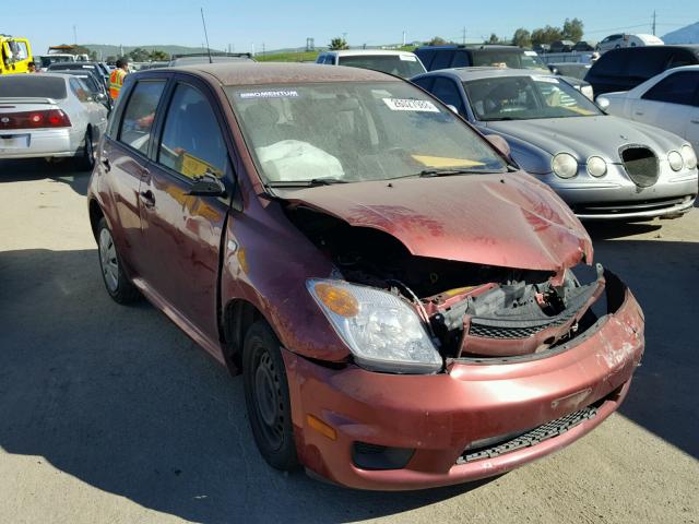 JTKKT624965004345 - 2006 TOYOTA SCION XA MAROON photo 1