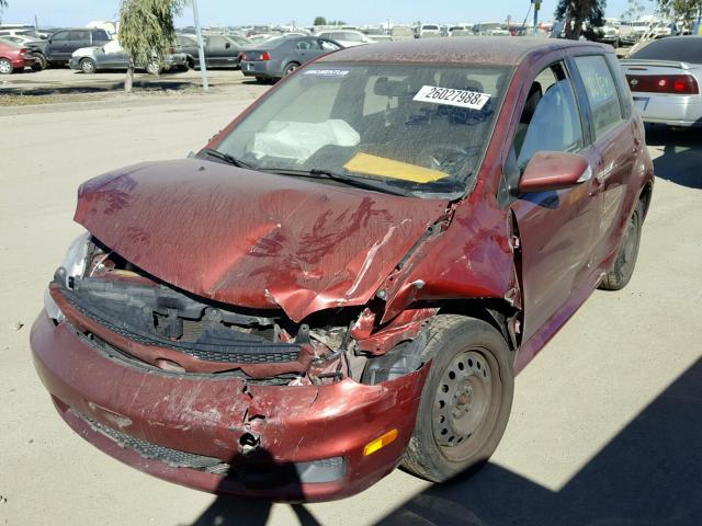 JTKKT624965004345 - 2006 TOYOTA SCION XA MAROON photo 2