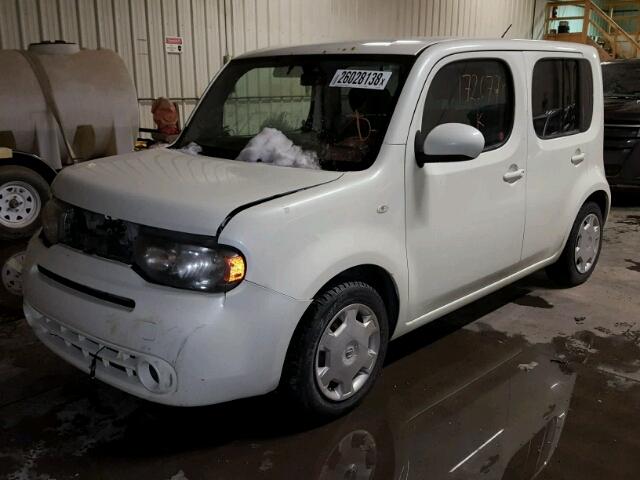 JN8AZ2KR4AT160758 - 2010 NISSAN CUBE BASE WHITE photo 2