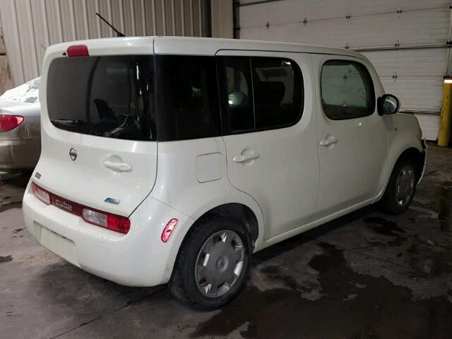 JN8AZ2KR4AT160758 - 2010 NISSAN CUBE BASE WHITE photo 4