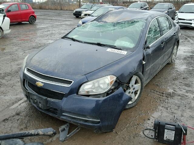 1G1ZG57B98F194746 - 2008 CHEVROLET MALIBU LS BLUE photo 2