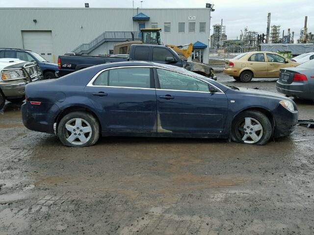 1G1ZG57B98F194746 - 2008 CHEVROLET MALIBU LS BLUE photo 9