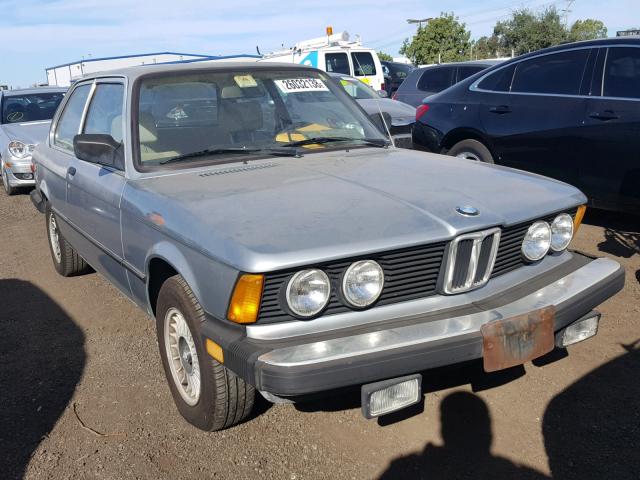 WBAAG330XD9001149 - 1983 BMW 320 I GRAY photo 1