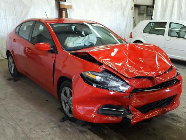 1C3CDFBA1GD660243 - 2016 DODGE DART SXT RED photo 1