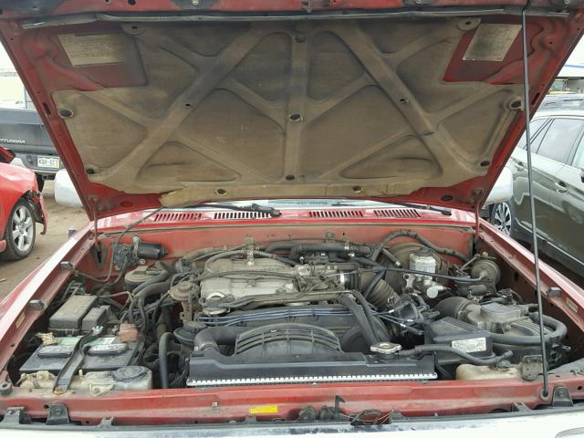 JT3VN39WXN0092181 - 1992 TOYOTA 4RUNNER VN RED photo 7