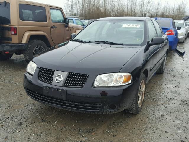 3N1CB51D35L482210 - 2005 NISSAN SENTRA 1.8 BLACK photo 2