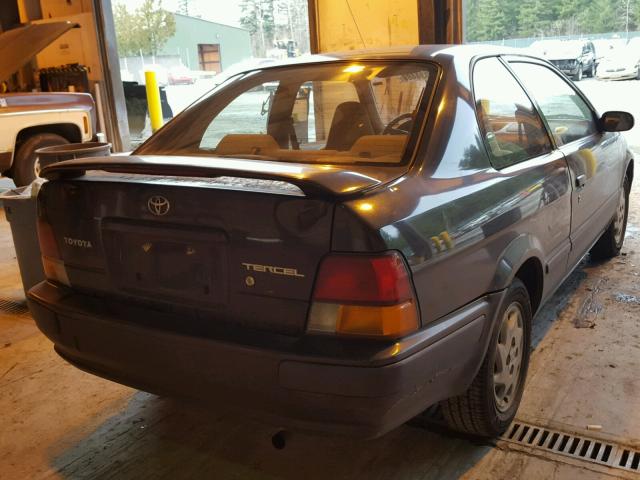 JT2AC52L6V0249614 - 1997 TOYOTA TERCEL CE BLACK photo 4