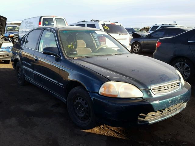 2HGEJ8649WH609377 - 1998 HONDA CIVIC EX 绿色 照片 1