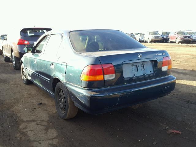 2HGEJ8649WH609377 - 1998 HONDA CIVIC EX GREEN photo 3