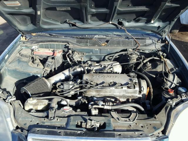 2HGEJ8649WH609377 - 1998 HONDA CIVIC EX GREEN photo 7