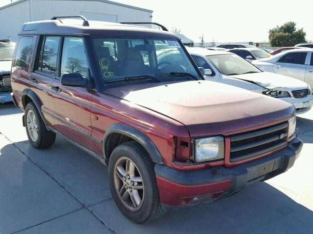 SALTW12412A747243 - 2002 LAND ROVER DISCOVERY BURGUNDY photo 1