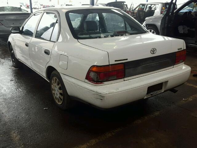 JT2AE04E5P0023000 - 1993 TOYOTA COROLLA WHITE photo 3