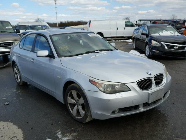 WBANF73537CU27943 - 2007 BMW 530 XI SILVER photo 1