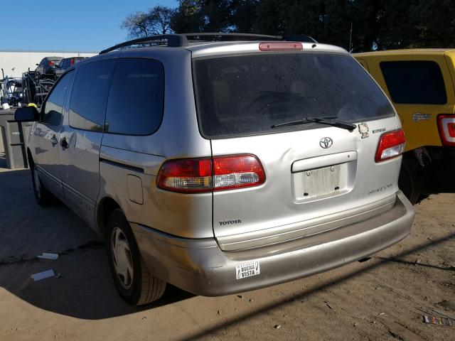 4T3ZF13C41U377218 - 2001 TOYOTA SIENNA LE GOLD photo 3